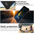 IMAK за TCL NxtPaper 70 Pro 5G Airbag Удароустойчив TPU Калъф със Скрийн Протектор – Матов Черен