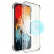 IMAK за TCL K70 NxtPaper 5G Магнитен Airbag Удароустойчив TPU Калъф със Скрийн Протектор – Прозрачен