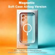 IMAK за TCL K70 NxtPaper 5G Магнитен Airbag Удароустойчив TPU Калъф със Скрийн Протектор – Прозрачен