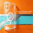 IMAK за TCL K70 NxtPaper 5G Магнитен Airbag Удароустойчив TPU Калъф със Скрийн Протектор – Прозрачен