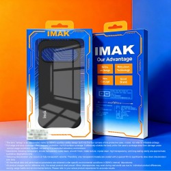 IMAK за TCL K70 NxtPaper 5G Airbag Удароустойчив TPU Калъф със Скрийн Протектор – Матов Черен