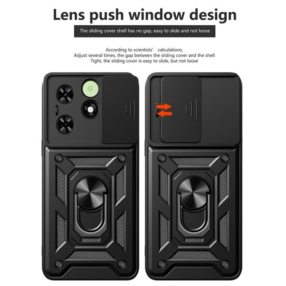 TECNO Spark Go 2024 4G / Spark 20 / Spark 20C / Pop 8 Удароустойчив Ring Holder Калъф и Протектор
