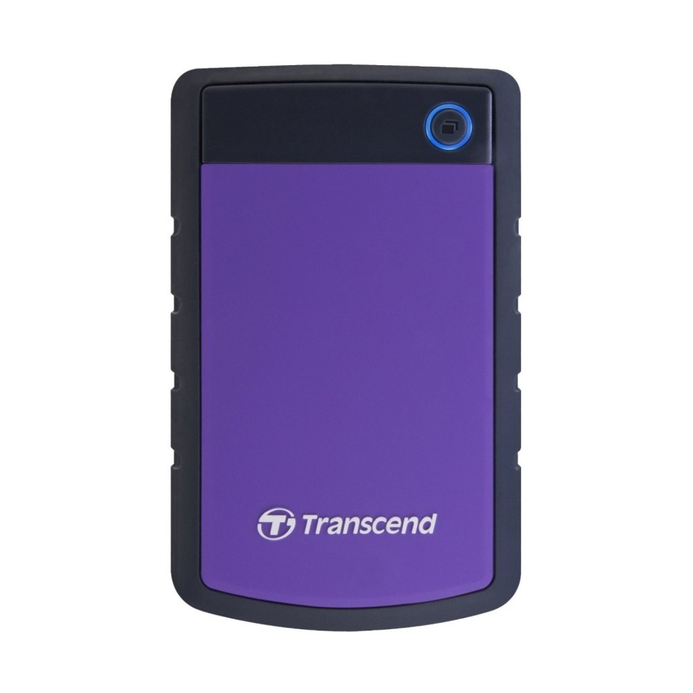 Transcend StoreJet H3 1TB - Външен твърд диск USB 3.1, Anti-Shock - Лилав