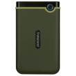 Transcend StoreJet M3 1TB - Външен твърд диск USB 3.1, Anti-Shock - Military Green