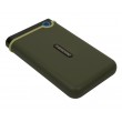 Transcend StoreJet M3 1TB - Външен твърд диск USB 3.1, Anti-Shock - Military Green