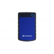 Transcend StoreJet H3 2TB - Външен твърд диск USB 3.1, Anti-Shock - Navy Blue