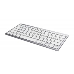 Trust Basics Безжична Bluetooth Клавиатура с QWERTY Подредба и Свързване с 3 Устройства – Silver – 24651