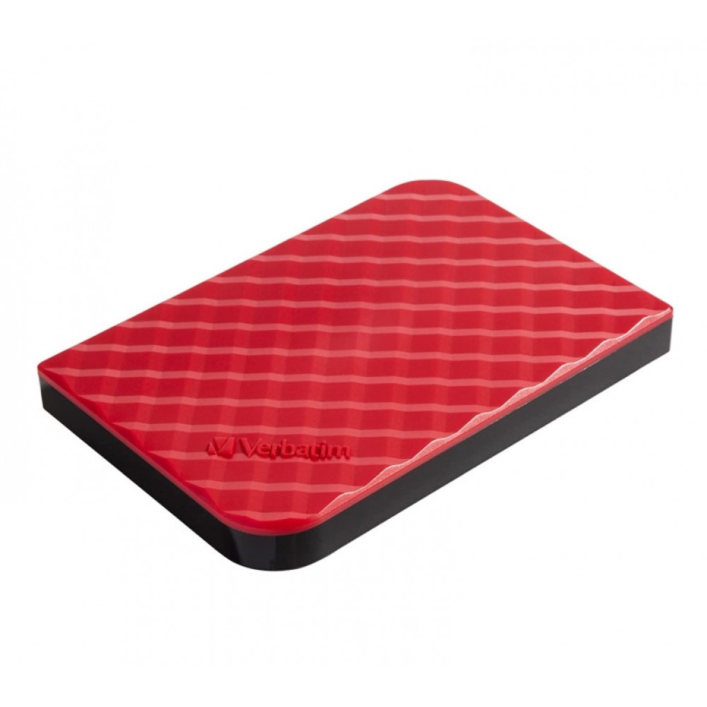 Verbatim Store  n  Go - 1TB преносим твърд диск, USB 3.0, 2.5" - червен