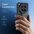 Калъф за vivo X500 Pro Max 5G DUX DUCIS Aimo Series Прозрачен PC + TPU със Защита при Падане и Скрийн Протектор – Черен