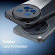 Калъф за vivo X500 Pro Max 5G DUX DUCIS Aimo Series Прозрачен PC + TPU със Защита при Падане и Скрийн Протектор – Черен