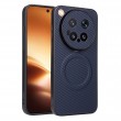 Калъф за vivo X500 Pro Max 5G с Карбонова Текстура, PU Кожа, TPU + PC, Метален Пръстен за Магнитна Стойка и Скрийн Протектор – 4 цвята
