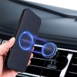 Калъф за vivo X500 Pro Max 5G с Карбонова Текстура, PU Кожа, TPU + PC, Метален Пръстен за Магнитна Стойка и Скрийн Протектор – 4 цвята