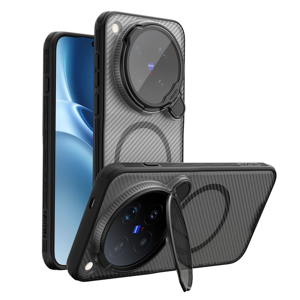 Калъф за vivo X500 Pro Max 5G NILLKIN CamShield Prop Magnetic с Капаче за Камерата, Магнитно Закрепване и Скрийн Протектор – 2 цвята