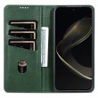 Калъф за vivo X500 Pro Max 5G AZNS от PU Кожа с Поставка, Джобове за Карти и Пари и Скрийн Протектор – 6 цвята