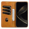 Калъф за vivo X500 Pro Max 5G AZNS от PU Кожа с Поставка, Джобове за Карти и Пари и Скрийн Протектор – 6 цвята