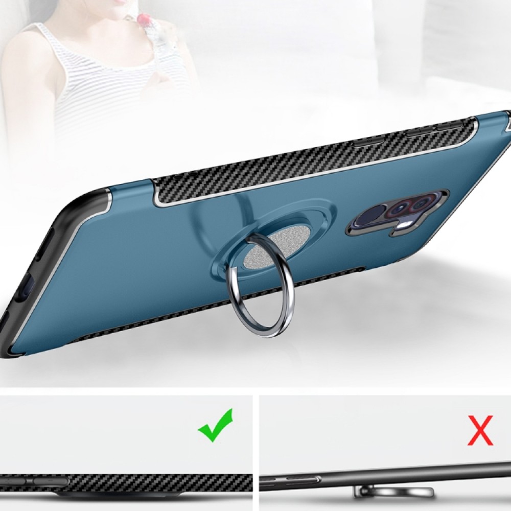 Xiaomi Pocophone F1 Удароустойчив Ring Holder Калъф и Протектор