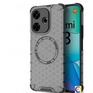 Xiaomi Redmi 13 5G / 13 4G Силиконов Калъф Honeycomb TPU и Протектор