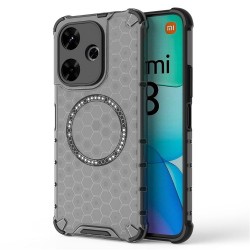 Xiaomi Redmi 13 5G / 13 4G Силиконов Калъф Honeycomb TPU и Протектор
