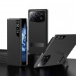 Калъф с Прозорец и Стойка за Xiaomi Mix Fold 4 5G - PU Кожа, Магнитно затваряне, Вкл. Протектор - 3 Цвята