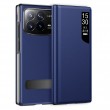 Калъф с Прозорец и Стойка за Xiaomi Mix Fold 4 5G - PU Кожа, Магнитно затваряне, Вкл. Протектор - 3 Цвята