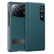 Калъф с Прозорец и Стойка за Xiaomi Mix Fold 4 5G - PU Кожа, Магнитно затваряне, Вкл. Протектор - 3 Цвята