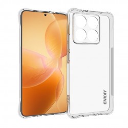 Xiaomi 14T Удароустойчив ENKAY Силиконов Калъф и Протектор 