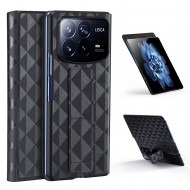 Кожен калъф DUX DUCIS Fitt за Xiaomi Mix Fold 4 5G със слот за карта и стойка - PU Кожа, Магнитно затваряне, Вкл. Протектор - 2 Цвята