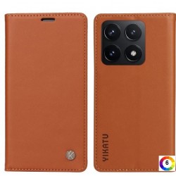 Xiaomi 14T YIKATU YK-001Wallet Кожен Калъф и Протектор