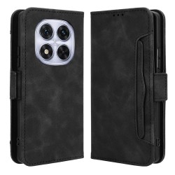 Кожен Калъф Портфейл за Xiaomi Redmi Note 14 Pro+ 5G / Note 14 Pro 5G / Poco X7 5G - Множество Слотове, Джоб за Банкноти, Двоен Магнит, Свалящ се Държач, Вкл. Протектор - 5 Цвята