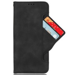Кожен Калъф Портфейл за Xiaomi Redmi Note 14 Pro+ 5G / Note 14 Pro 5G / Poco X7 5G - Множество Слотове, Джоб за Банкноти, Двоен Магнит, Свалящ се Държач, Вкл. Протектор - 5 Цвята
