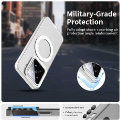 Xiaomi 15 Pro– PC + TPU Удароустойчив Калъф и Протектор с MagSafe 