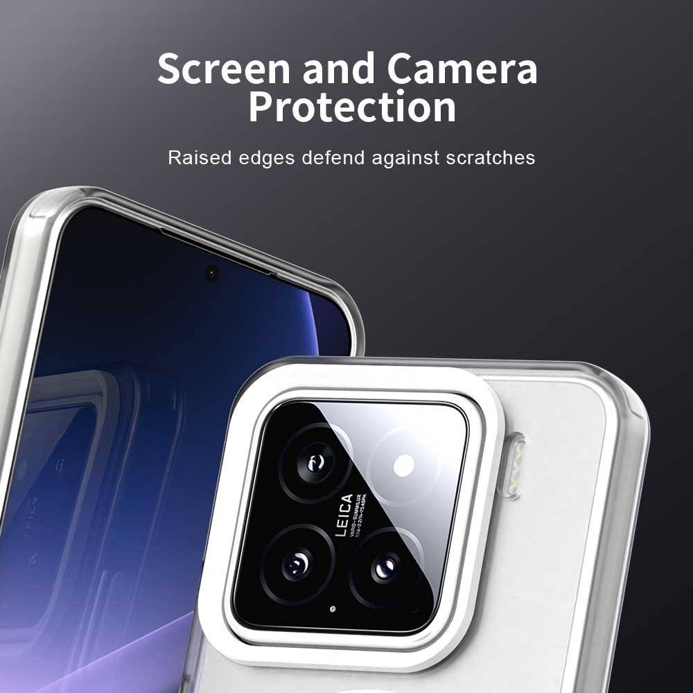 Xiaomi 15 Pro– PC + TPU Удароустойчив Калъф и Протектор с MagSafe