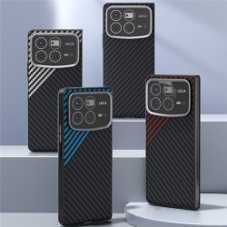 Магнитен калъф ABEEL за Xiaomi Mix Fold 4 5G с Въглеродно влакно - N52 магнит (2500 Gauss), Тънък дизайн, Вкл. Протектор - 4 Цвята