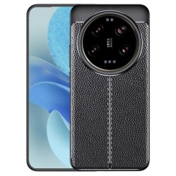 Xiaomi 15 Ultra Удароустойчив Litchi Texture Калъф и Протектор