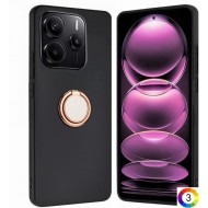 Xiaomi Redmi Note 14 4G Удароустойчив Ring Kickstand /Soft TPU  Калъф и Протектор