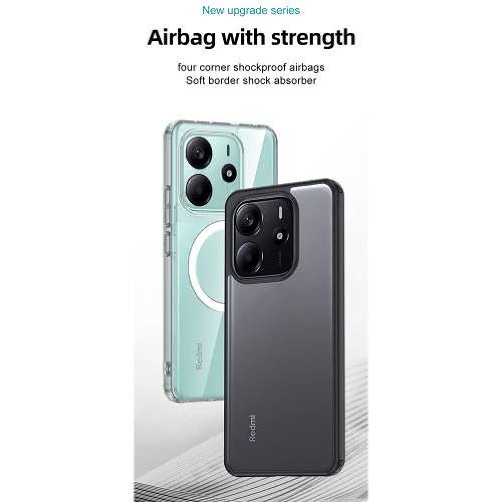 Xiaomi Redmi Note 14 4G MagSafe PC + TPU / Hybrid  Калъф и Протектор
