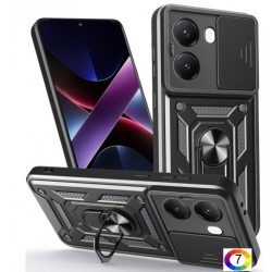 Xiaomi Poco X7 Pro 5G / Redmi Turbo 4 5G Удароустойчив Ring Holder Калъф и Протектор