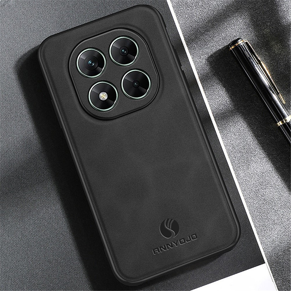 Кожен Калъф ANNYOJO за Xiaomi Poco X7 5G - PU кожа + PC + TPU, Анти-drop, Магнитен, 0.3mm Повдигнати Ръбове, Вкл. Протектор - 5 Цвята
