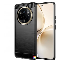 Realme 14 Pro 5G  Удароустойчив Carbon Fiber Калъф и Протектор