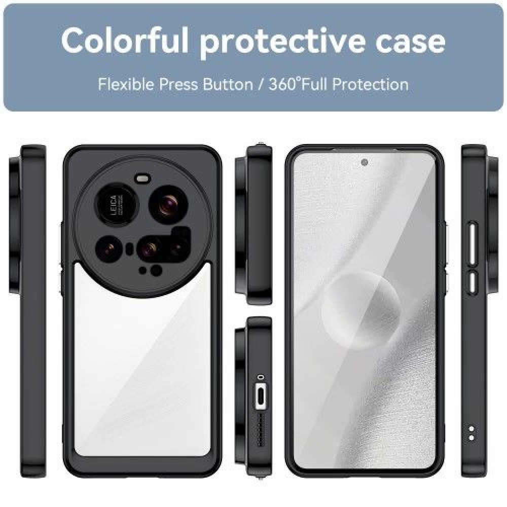 Xiaomi 15 Ultra Силиконов Калъф Anti-drop TPU + Acrylic и Протектор