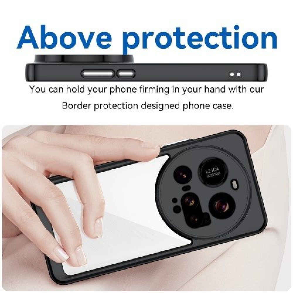 Xiaomi 15 Ultra Силиконов Калъф Anti-drop TPU + Acrylic и Протектор