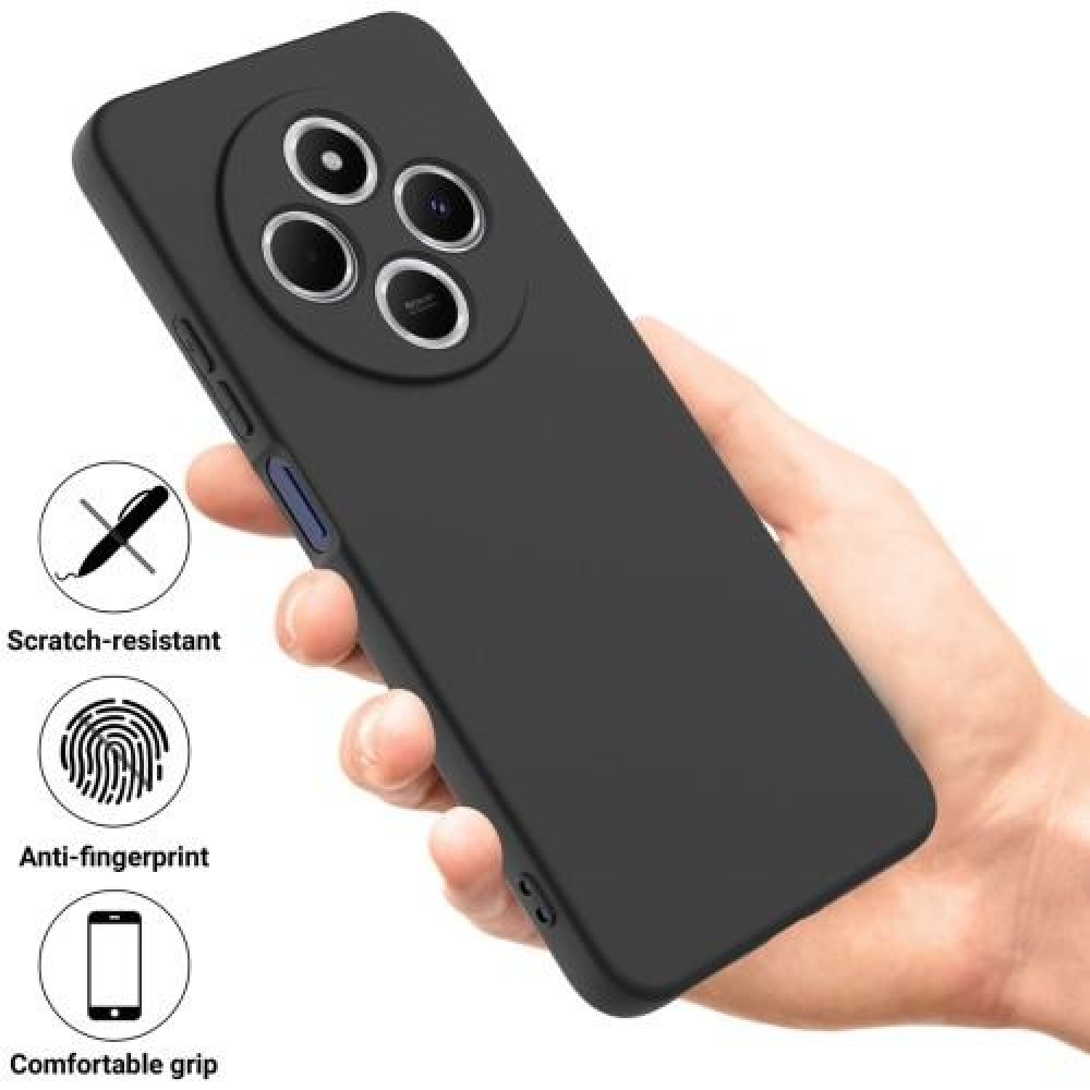 Xiaomi Poco M7 5G Hand Strap Силиконов Калъф TPU и Протектор