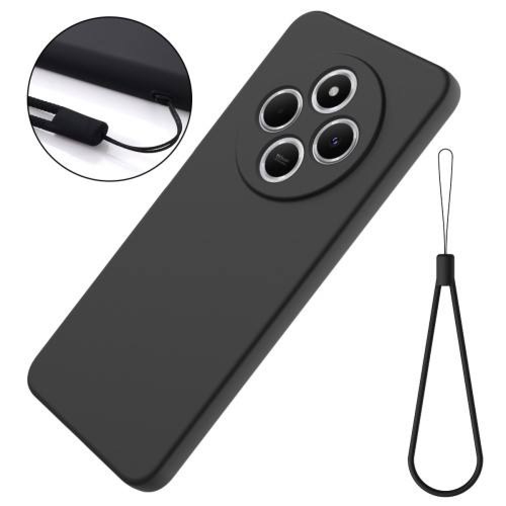 Xiaomi Poco M7 5G Hand Strap Силиконов Калъф TPU и Протектор