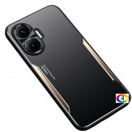 Xiaomi Poco F7 5G / Redmi Turbo 4 Pro 5G  Удароустойчив Aluminum Alloy+TPU Калъф и Протектор
