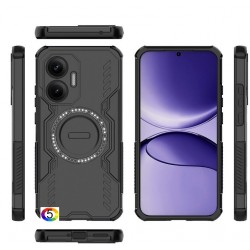 Xiaomi Poco F7 5G / Redmi Turbo 4 Pro 5G Удароустойчив Magnetic /Butterfly Armor Hollow Heat Dissipation /PC + TPU Калъф и Протектор