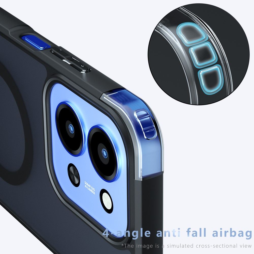 Xiaomi Redmi 15C 5G / 4G / Poco C85 4G – PC + TPU Удароустойчив Калъф и Протектор с MagSafe