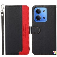 KHAZNEH Кожен Калъф с Протектор за Xiaomi Redmi 15C 5G / 4G / Poco C85 4G с RFID Защита и Стенд