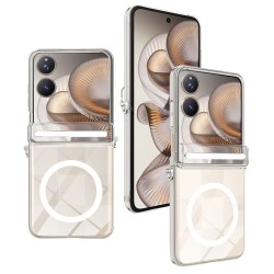 Xiaomi Mix Flip 2 калъф – магнитен, прозрачен PC, защита на пантата, протектор