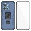 WANLONFENG Удароустойчив кълъф с Протектор за Xiaomi Redmi 15C 5G / 4G / Poco C85 4G - Черен, Син, Сив, Розов, Зелен