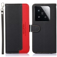 KHAZNEH Кожен флип калъф за Xiaomi 15T -RFID защита, Държач за Карти и Стойка, вкл. Протектор, 4 Цвята